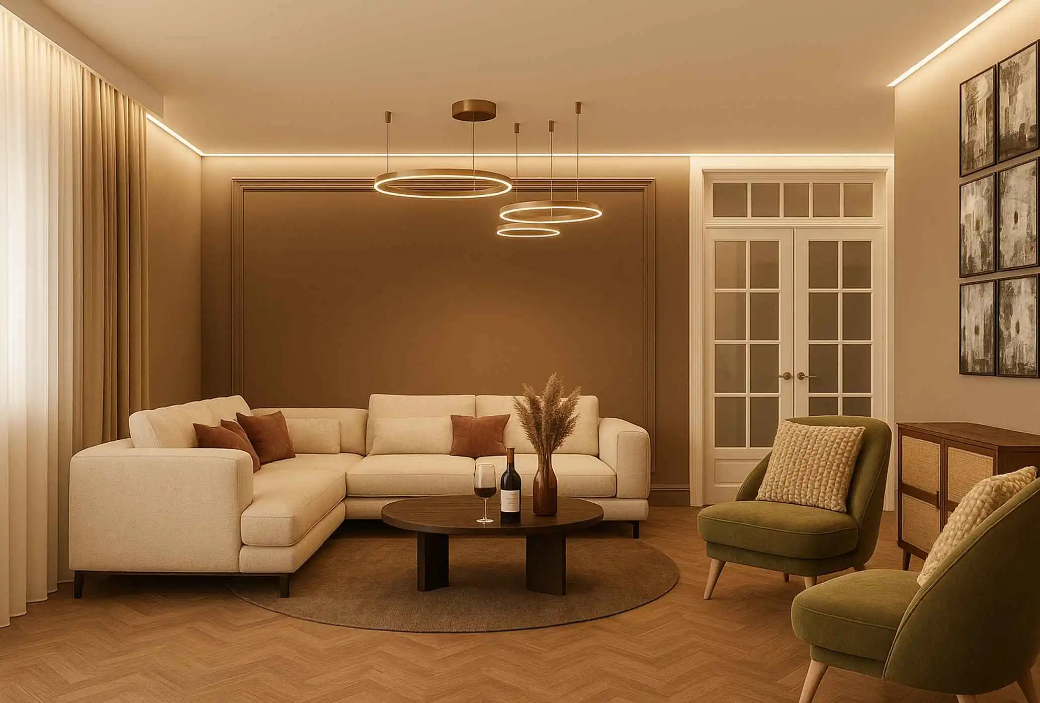 Designer Remodelação de Apartamentos de Luxo Chave na Mão