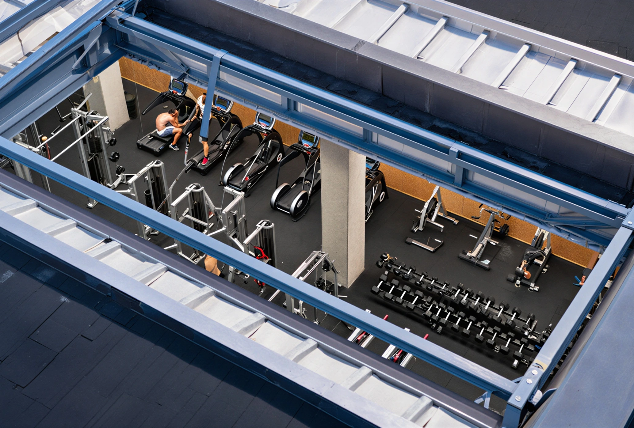 Requalificação do Telhado de um Ginásio