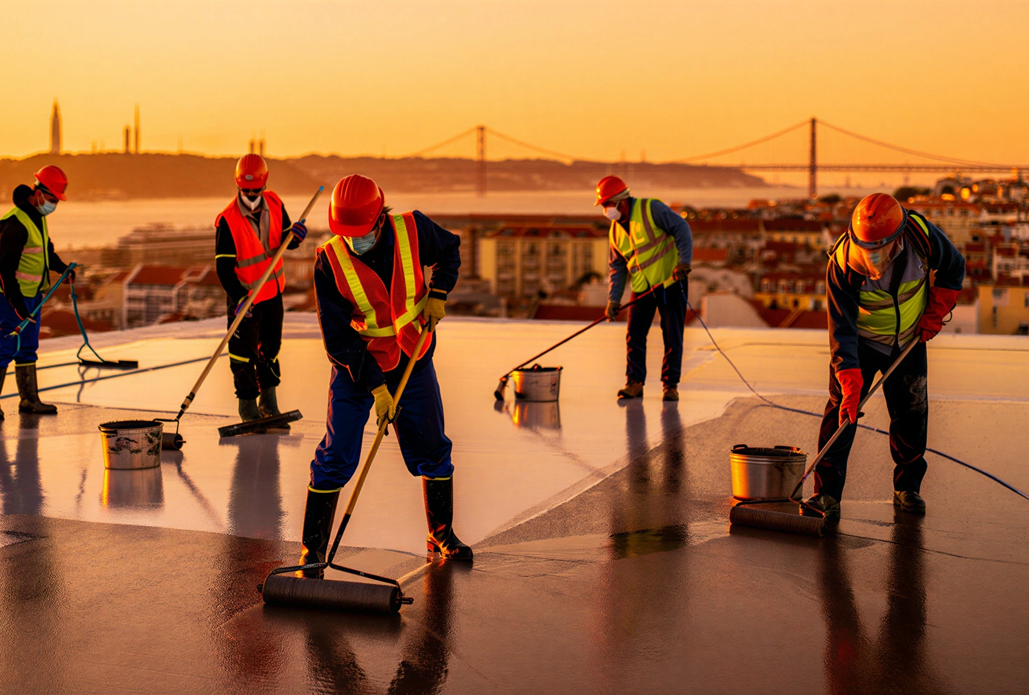 Empresas de Impermeabilização de Terraços em Lisboa. Orçamentos e Materiais